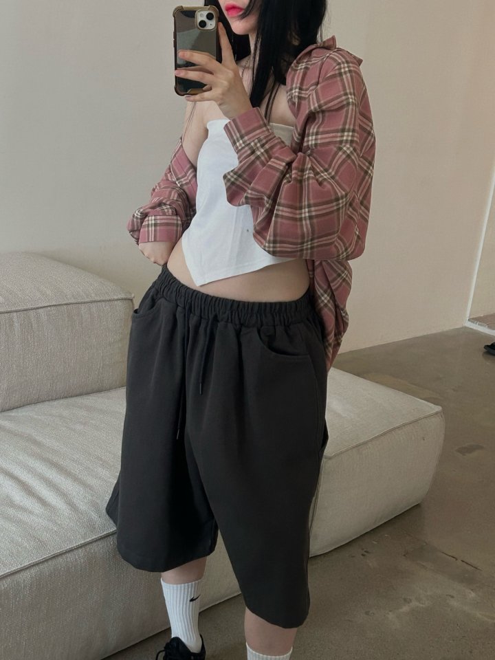 Buckle - Korean Women Fashion - #momslook - Bay Check Shirt - 2