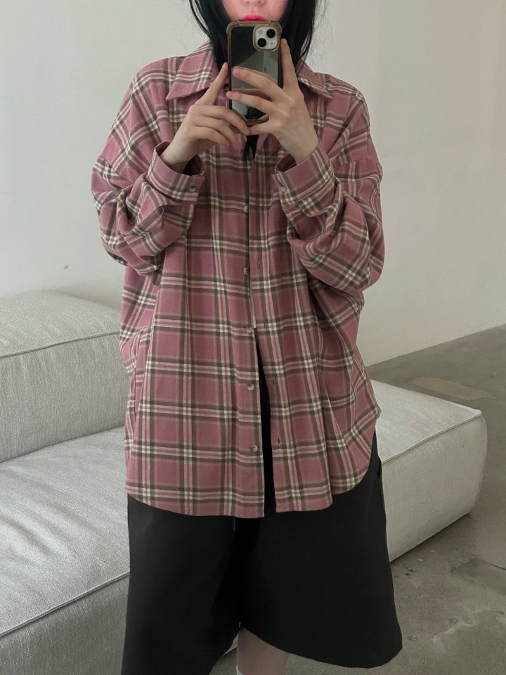 Buckle - Korean Women Fashion - #momslook - Bay Check Shirt - 9