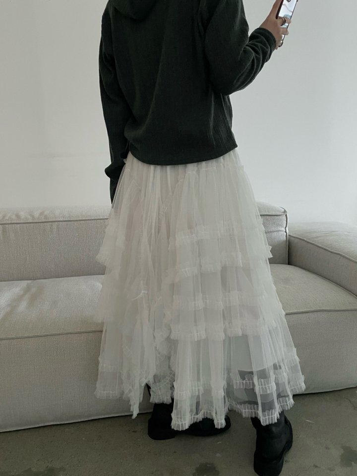 Buckle - Korean Women Fashion - #pursuepretty - Mag Frill Skirt - 10