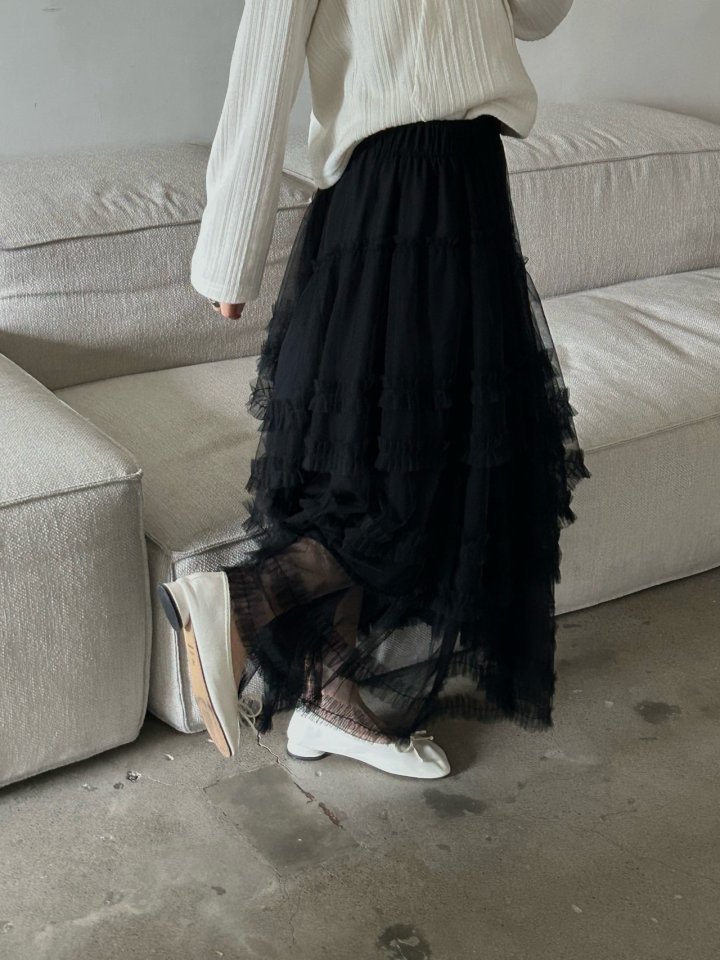 Buckle - Korean Women Fashion - #pursuepretty - Mag Frill Skirt - 9