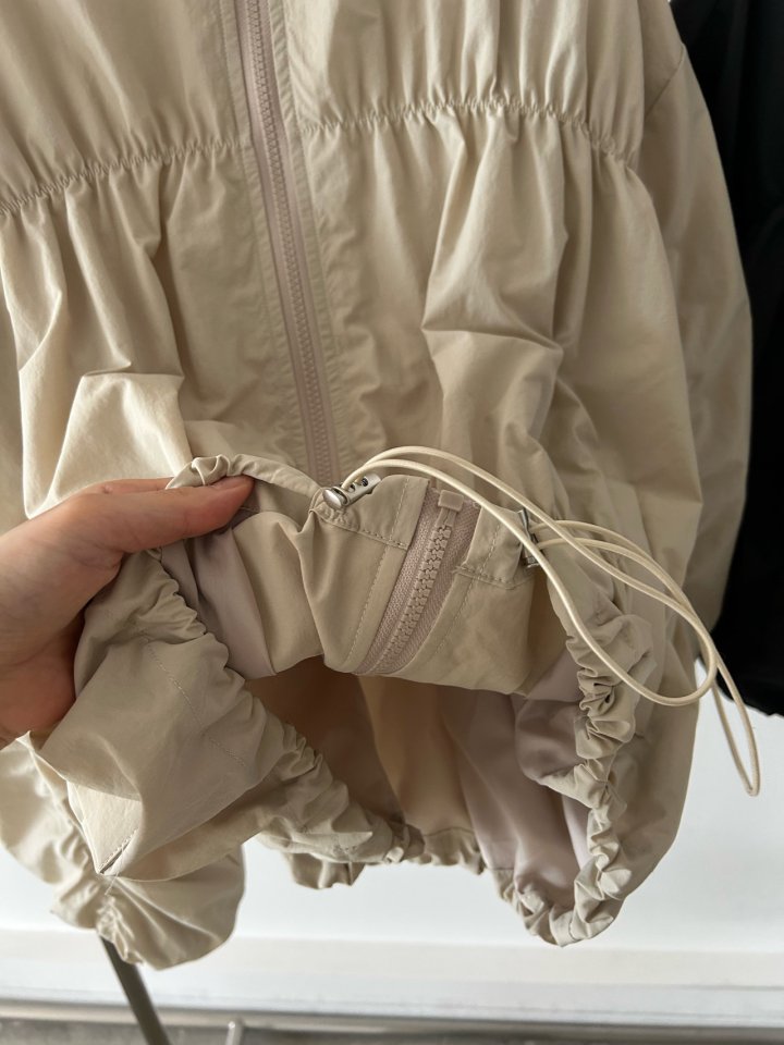 Buckle - Korean Women Fashion - #restrostyle - Balloon Shirring Jumper - 2