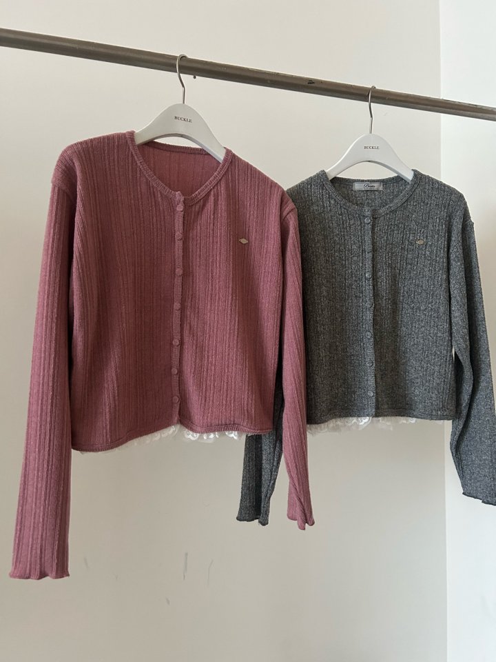 Buckle - Korean Women Fashion - #shopsmall - Dawny Cardigan