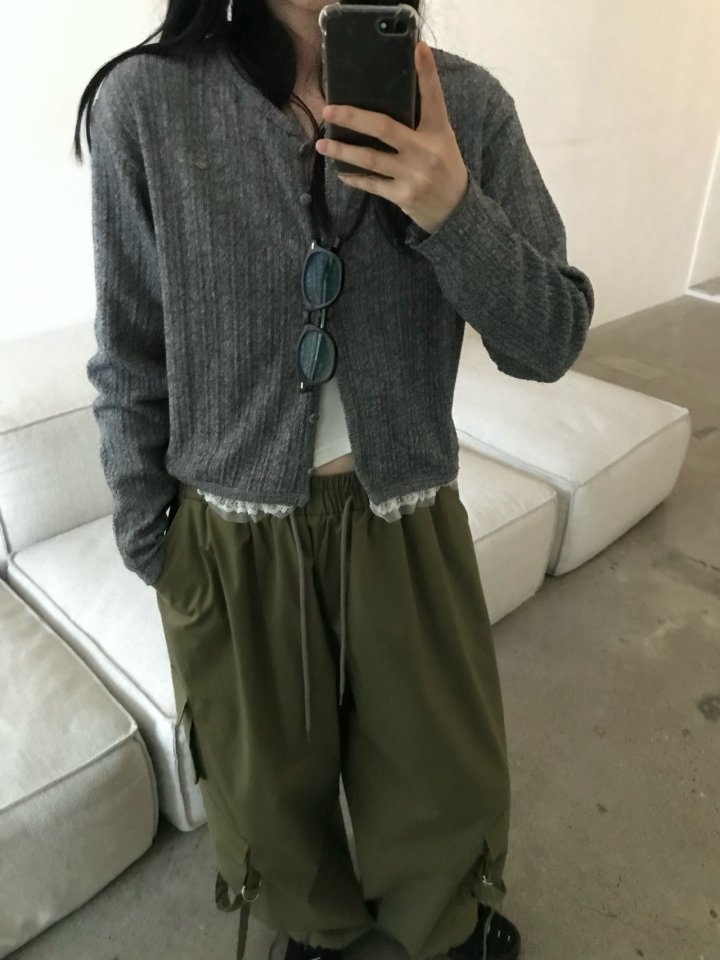 Buckle - Korean Women Fashion - #thelittlethings - Dawny Cardigan