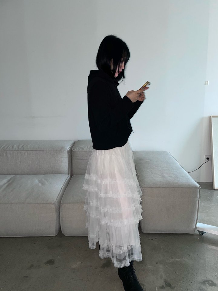 Buckle - Korean Women Fashion - #womensfashion - Mag Frill Skirt - 3