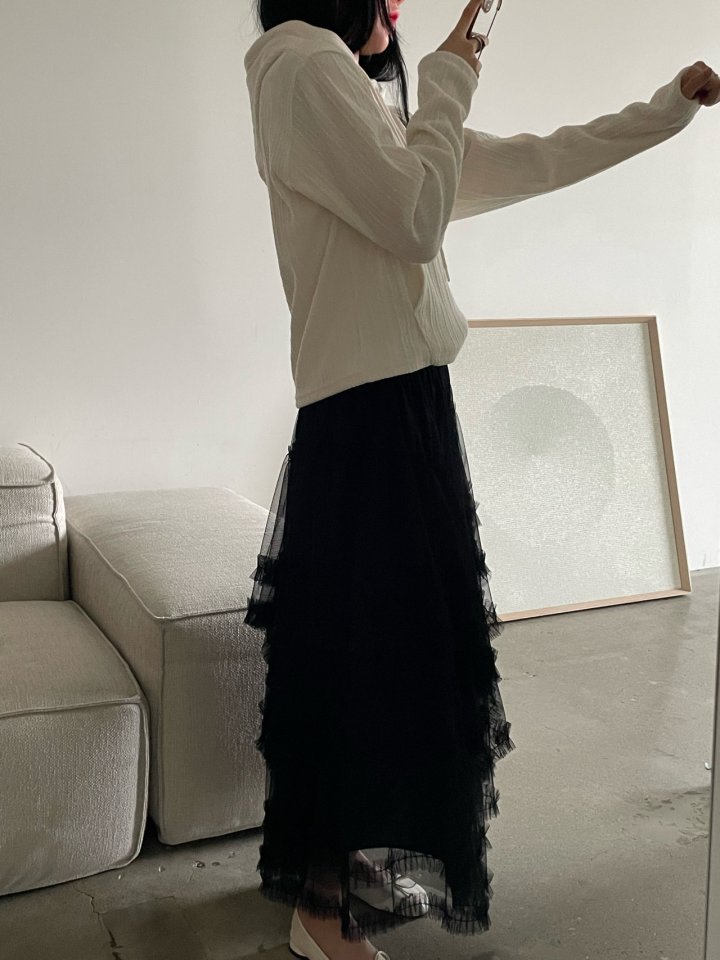 Buckle - Korean Women Fashion - #womensfashion - Mag Frill Skirt - 6
