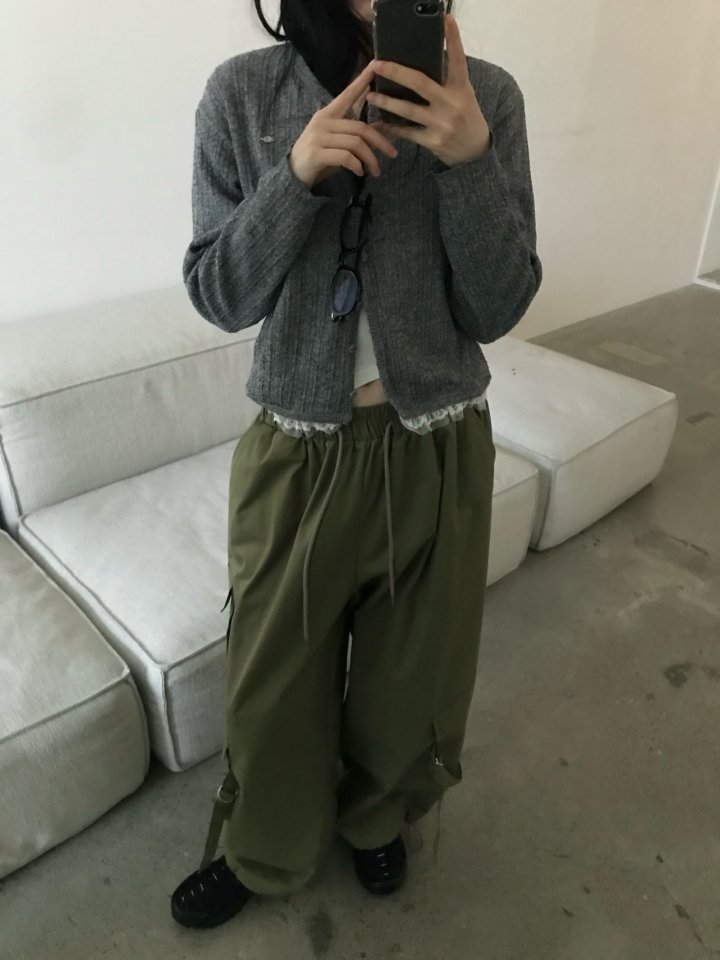 Buckle - Korean Women Fashion - #womensfashion - Dawny Cardigan - 5