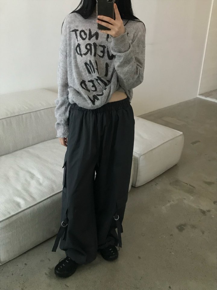 Buckle - Korean Women Fashion - #womensfashion - Carpender Wide Cargo Pants - 3