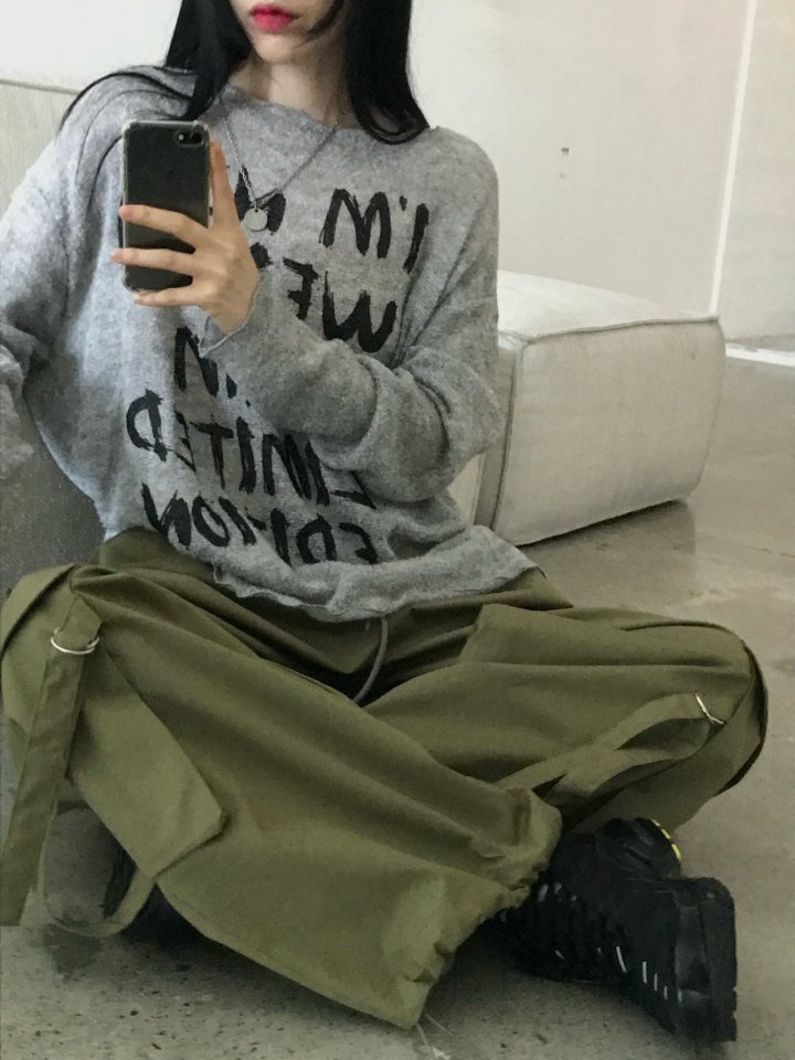 Buckle - Korean Women Fashion - #womensfashion - Carpender Wide Cargo Pants - 10