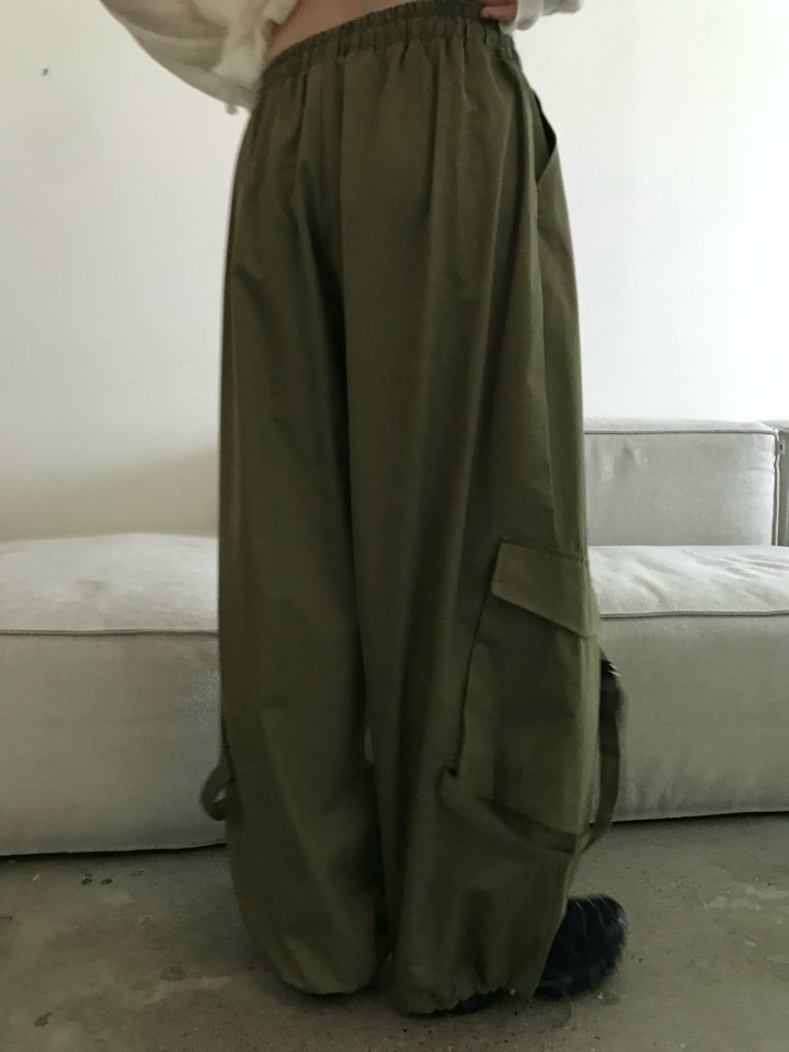 Buckle - Korean Women Fashion - #womensfashion - Carpender Wide Cargo Pants - 2