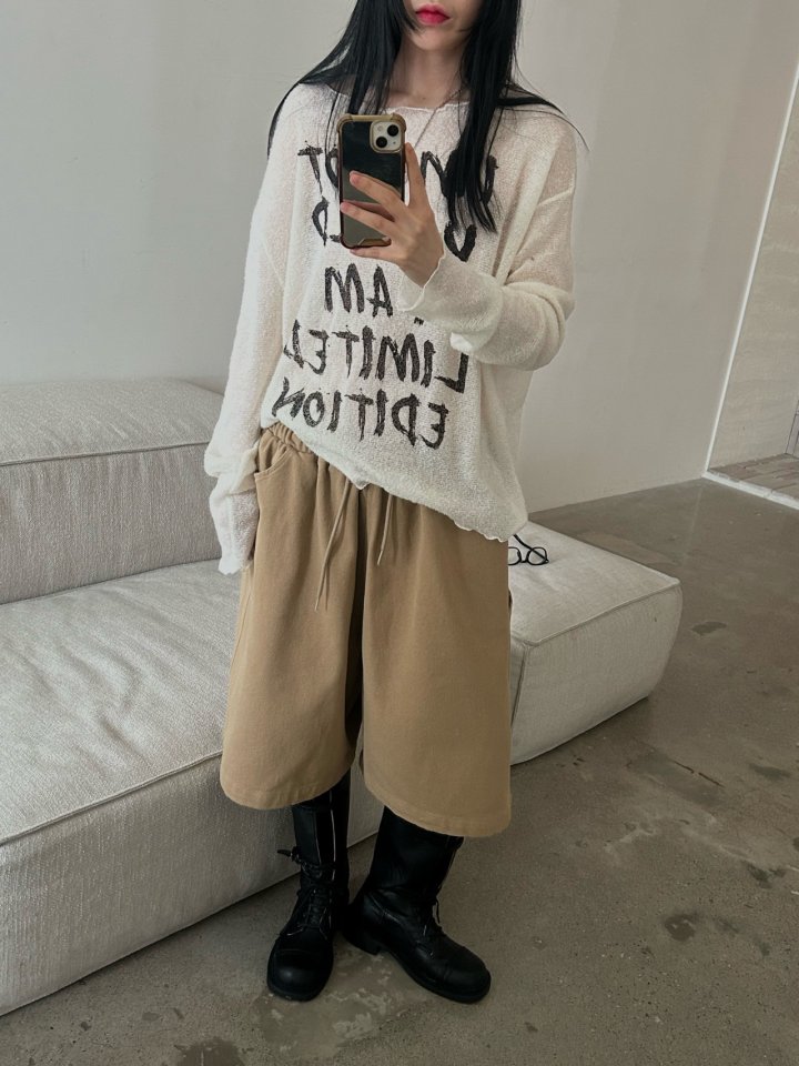 Buckle - Korean Women Fashion - #womensfashion - Wool Buckle Knit Pullover - 5