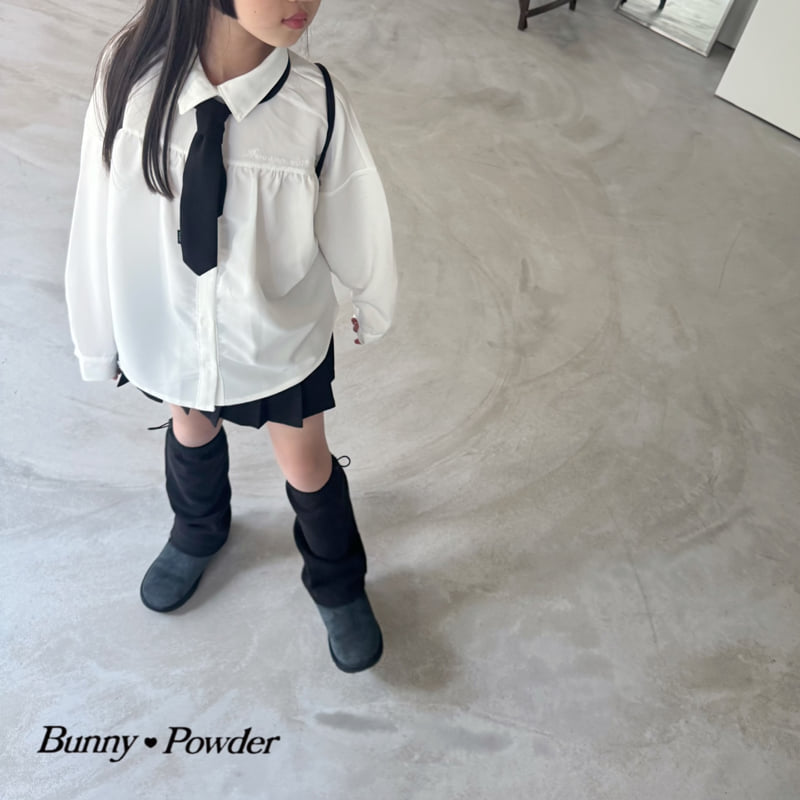 Bunny Powder - Korean Children Fashion - #childofig - Shirring Shirt - 11