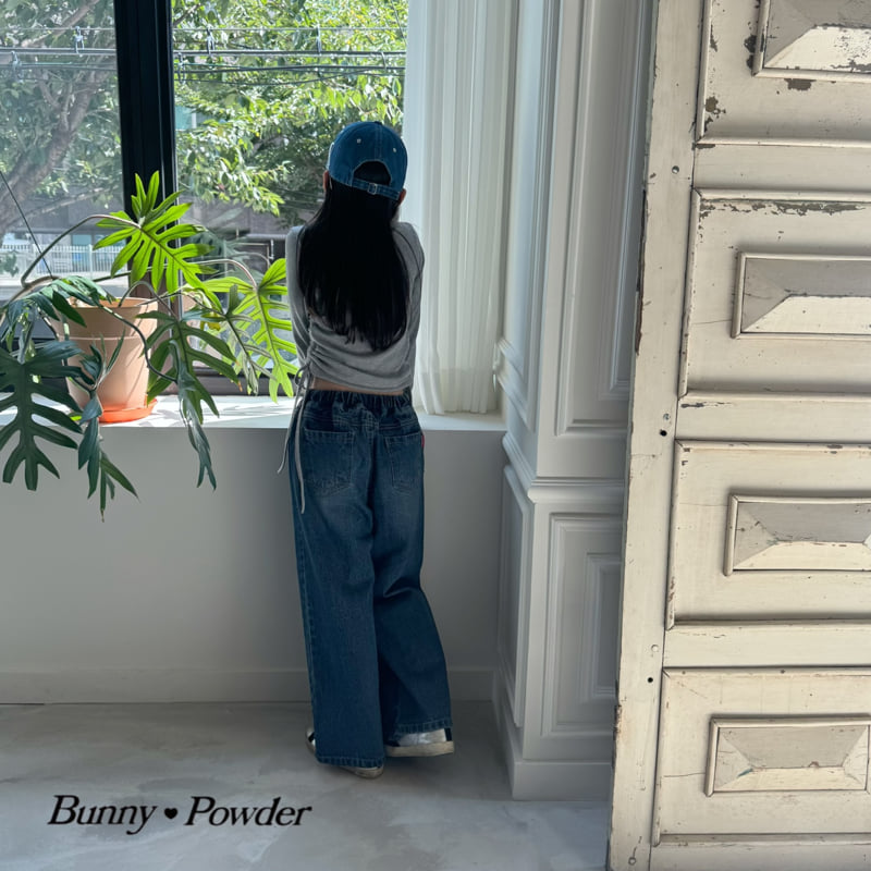 Bunny Powder - Korean Children Fashion - #childofig - Alpha Denim Pants - 11