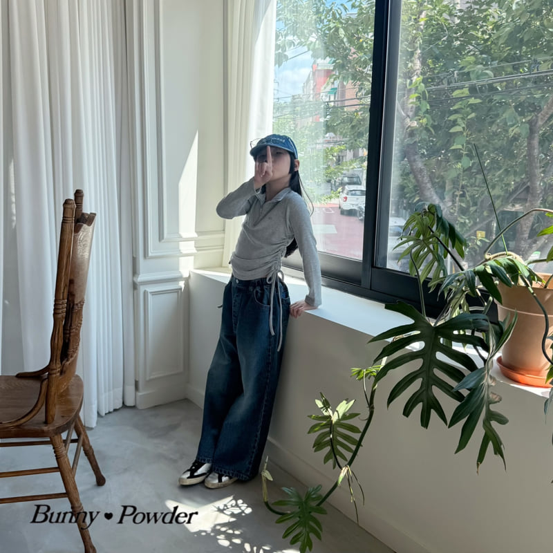 Bunny Powder - Korean Children Fashion - #childofig - Alpha Denim Pants - 12