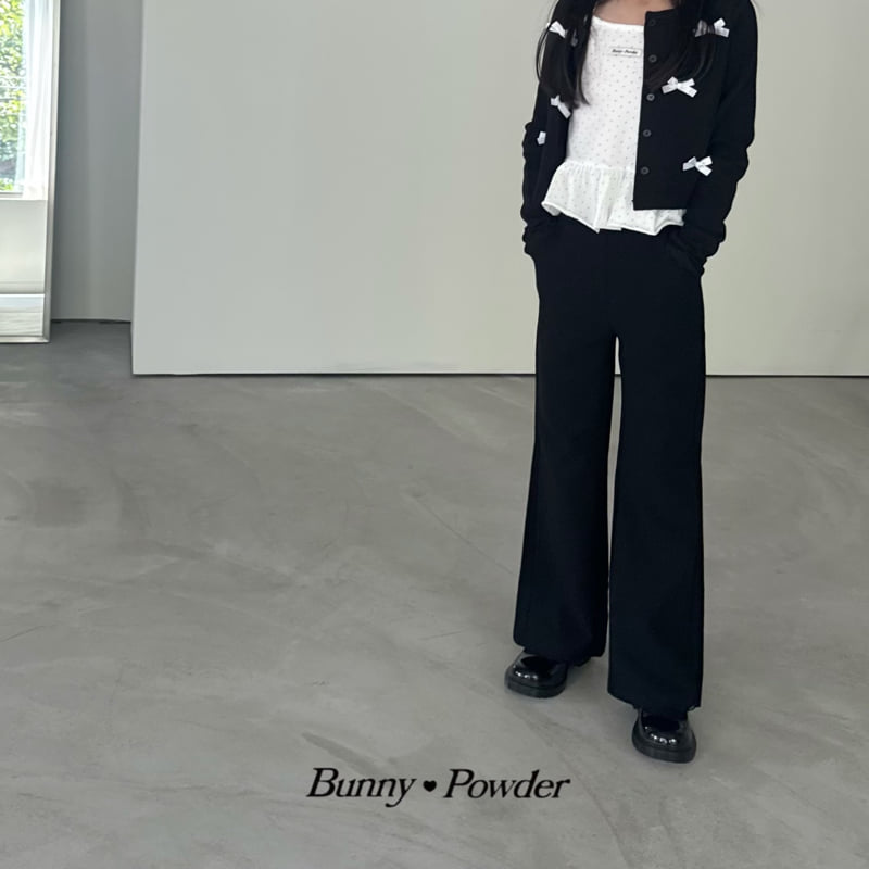 Bunny Powder - Korean Children Fashion - #childofig - Bootcut Slacks - 6