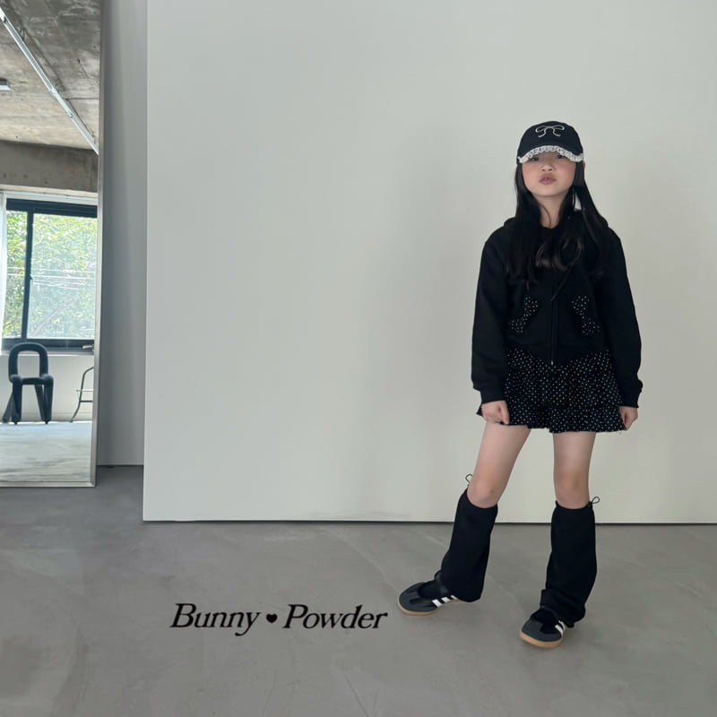 Bunny Powder - Korean Children Fashion - #designkidswear - Ribbon Hoodie Zip-up - 8