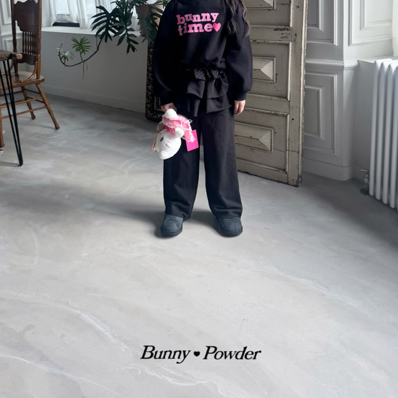Bunny Powder - Korean Children Fashion - #fashionkids - Raw Edge Ruffle Skirt Pants - 3
