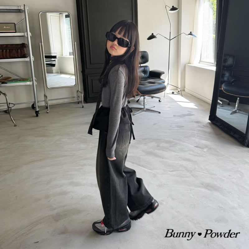 Bunny Powder - Korean Children Fashion - #fashionkids - Suede Skirt - 12