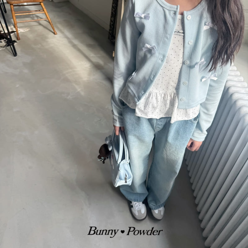 Bunny Powder - Korean Children Fashion - #kidsshorts - Roro Cardigan - 12