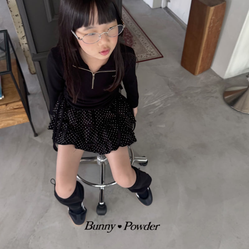 Bunny Powder - Korean Children Fashion - #kidsshorts - Bebe Layered Skirt Pants - 10