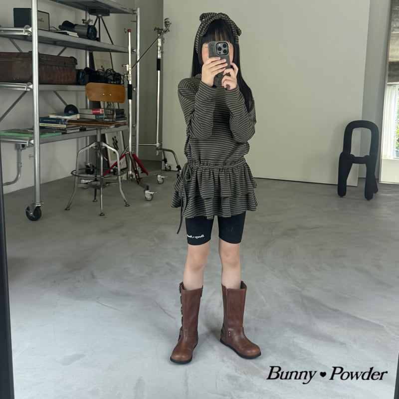 Bunny Powder - Korean Children Fashion - #kidsshorts - Teto One-piece - 3