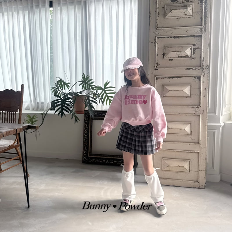 Bunny Powder - Korean Children Fashion - #kidsshorts - Time Sweatshirt - 12