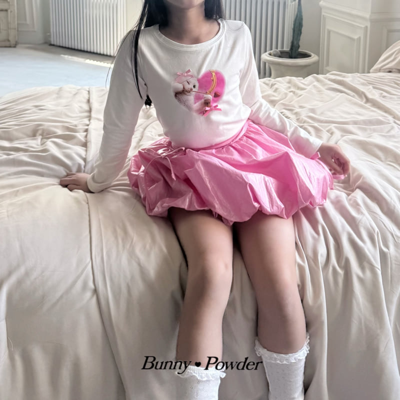 Bunny Powder - Korean Children Fashion - #kidsshorts - Cupid Tee - 7