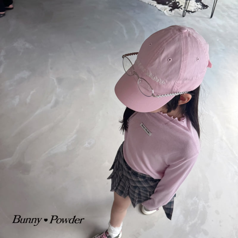 Bunny Powder - Korean Children Fashion - #kidsshorts - Chrome Ball Cap - 8