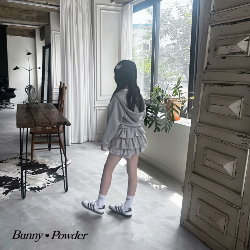 Bunny Powder - Korean Children Fashion - #kidsstore - Bebe Layered Skirt Pants - 11