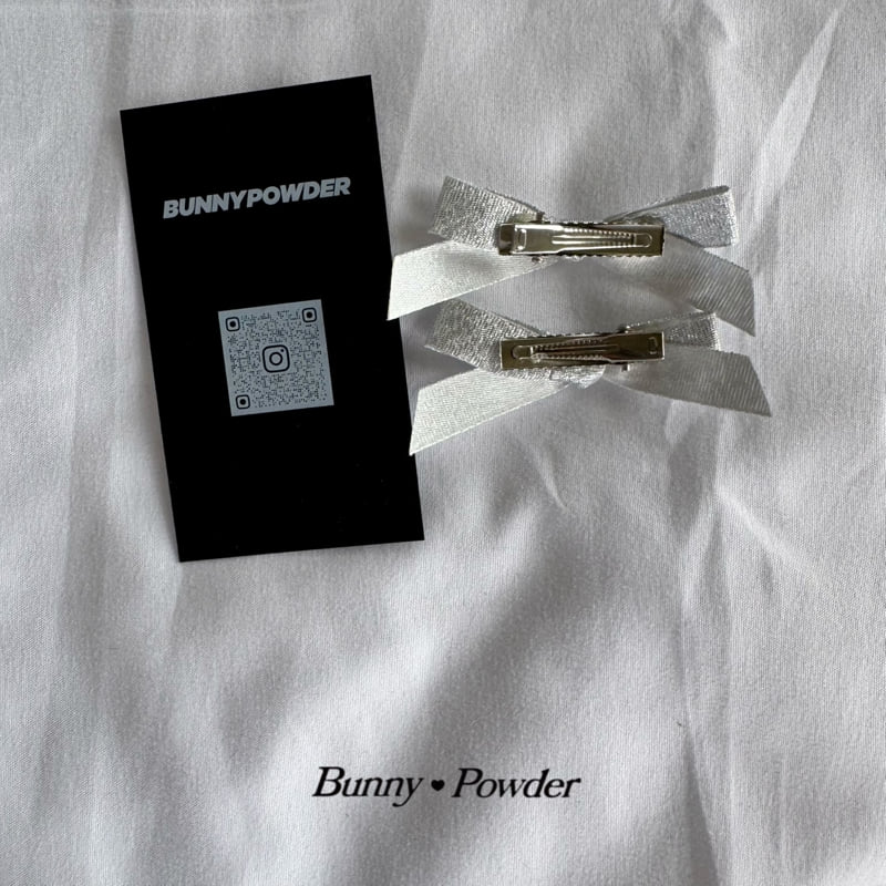 Bunny Powder - Korean Children Fashion - #kidsstore - Silver Core Pin - 3