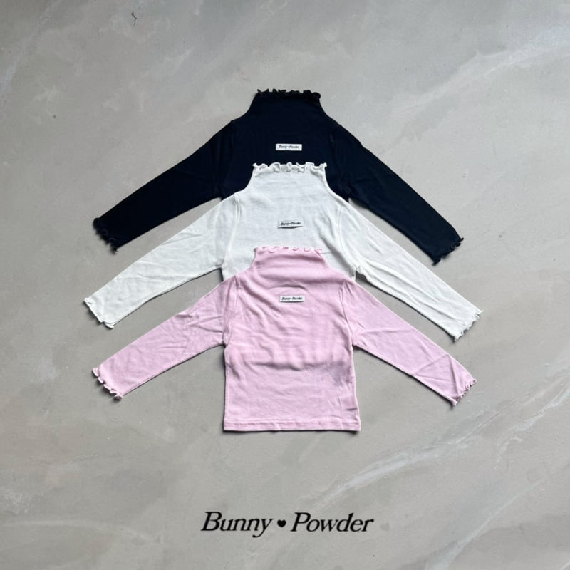 Bunny Powder - Korean Children Fashion - #kidsstore - Egen Half Turtleneck