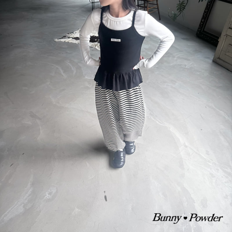 Bunny Powder - Korean Children Fashion - #kidsstore - Layered Sleeveless - 12