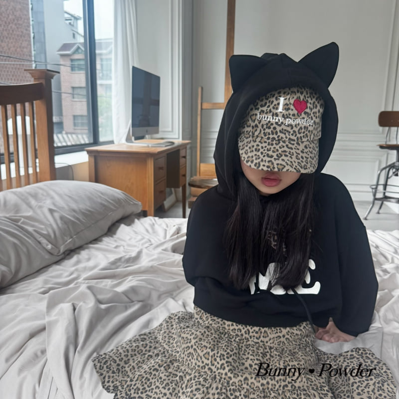 Bunny Powder - Korean Children Fashion - #kidsstore - Leopard Ball Cap - 11