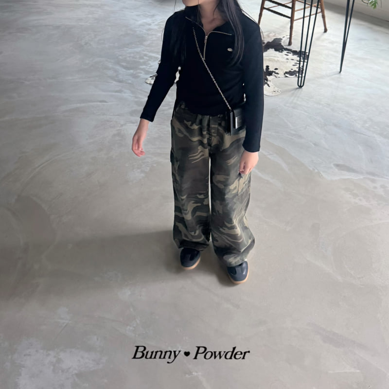Bunny Powder - Korean Children Fashion - #kidzfashiontrend - Annie Half Zip-up Tee - 6