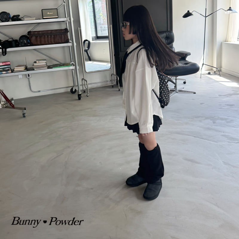 Bunny Powder - Korean Children Fashion - #kidzfashiontrend - Shirring Shirt - 5
