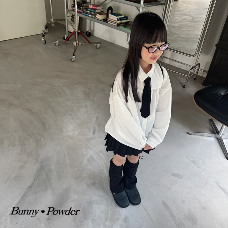Bunny Powder - Korean Children Fashion - #littlefashionista - Shirring Shirt - 7