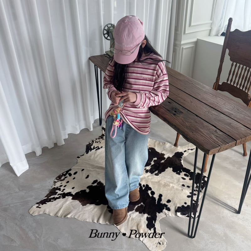 Bunny Powder - Korean Children Fashion - #littlefashionista - Alpha Denim Pants - 7