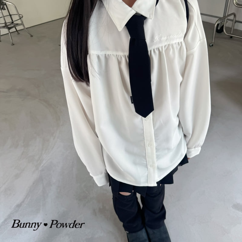 Bunny Powder - Korean Children Fashion - #magicofchildhood - Shirring Shirt - 8