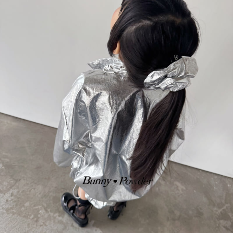 Bunny Powder - Korean Children Fashion - #magicofchildhood - Glossy Scrunchie - 4