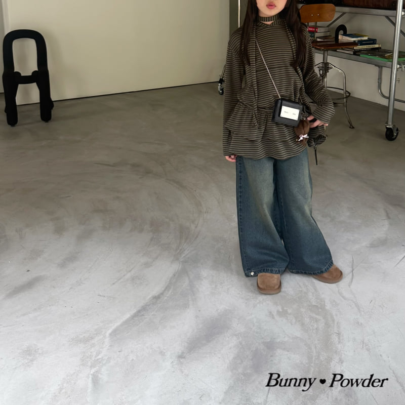 Bunny Powder - Korean Children Fashion - #todddlerfashion - Teto One-piece - 11