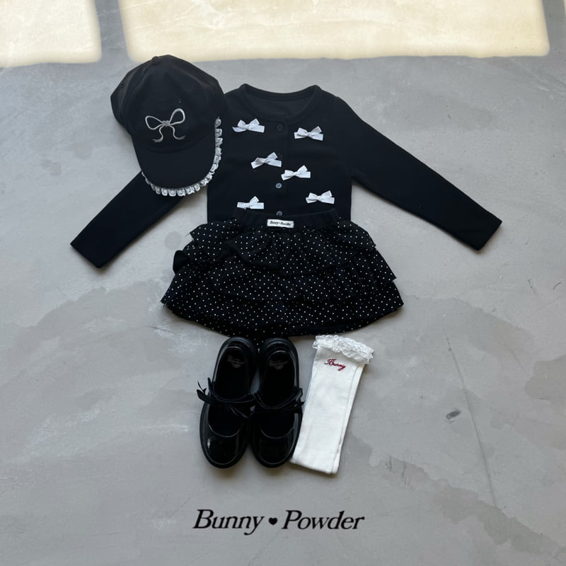 Bunny Powder - Korean Children Fashion - #todddlerfashion - Eyelet Knee Socks - 7