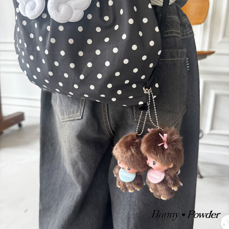 Bunny Powder - Korean Children Fashion - #toddlerclothing - Balloon Denim Pants - 8