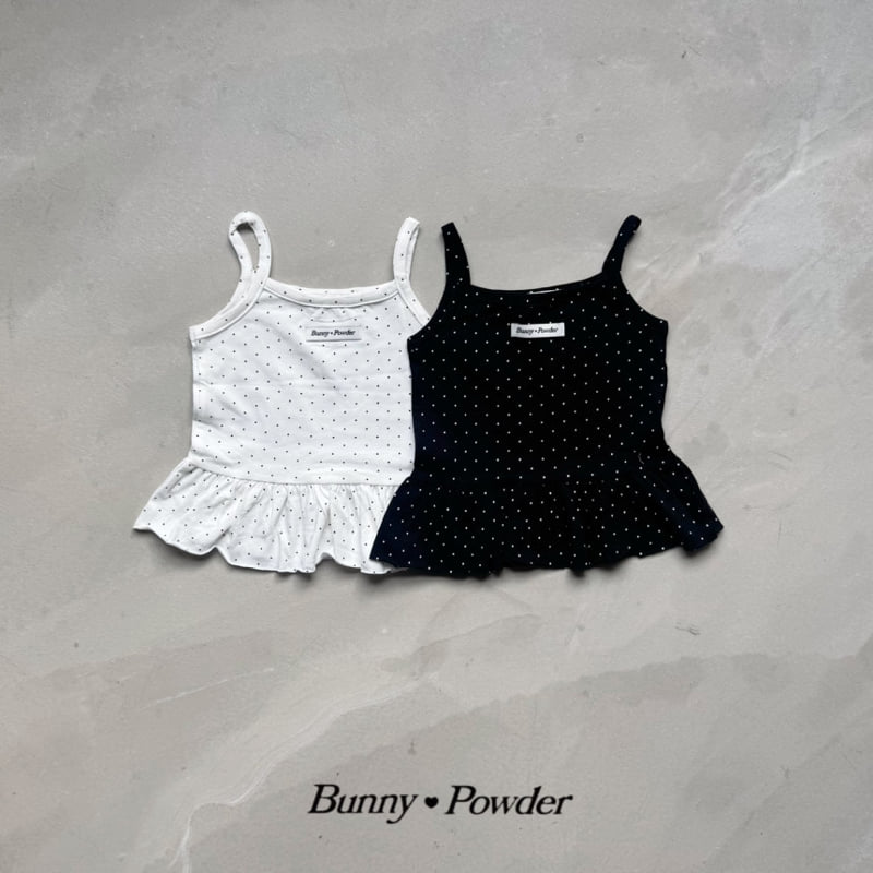 Bunny Powder - Korean Children Fashion - #toddlerclothing - Dot Layered Sleeveless