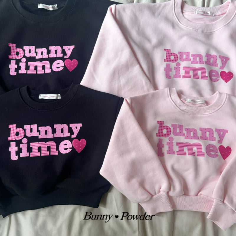 Bunny Powder - Korean Women Fashion - #momslook - Time Sweatshirt Adult