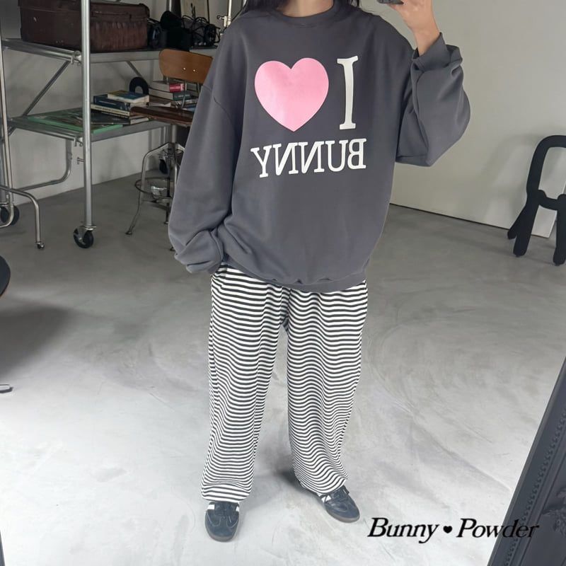 Bunny Powder - Korean Women Fashion - #momslook - Autumn Sweatshirt Adult - 12