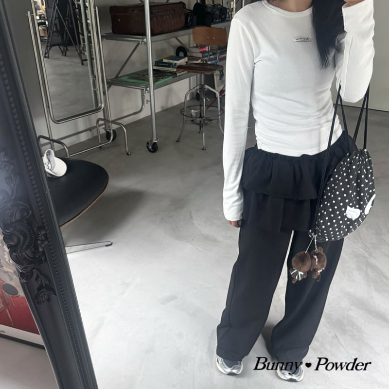 Bunny Powder - Korean Women Fashion - #momslook - Chugumi Tee Adult - 9