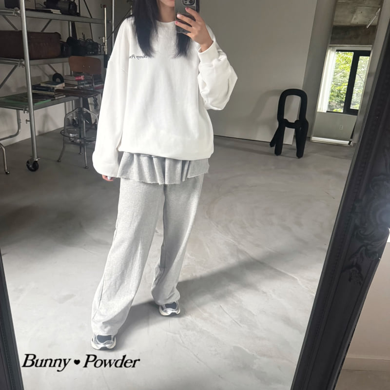 Bunny Powder - Korean Women Fashion - #momslook - Burfa Sweatshirt Adult - 12
