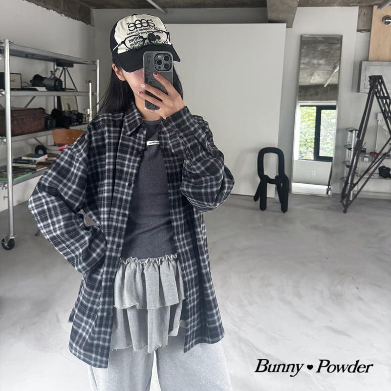 Bunny Powder - Korean Women Fashion - #momslook - Famous Shirt Adult - 7