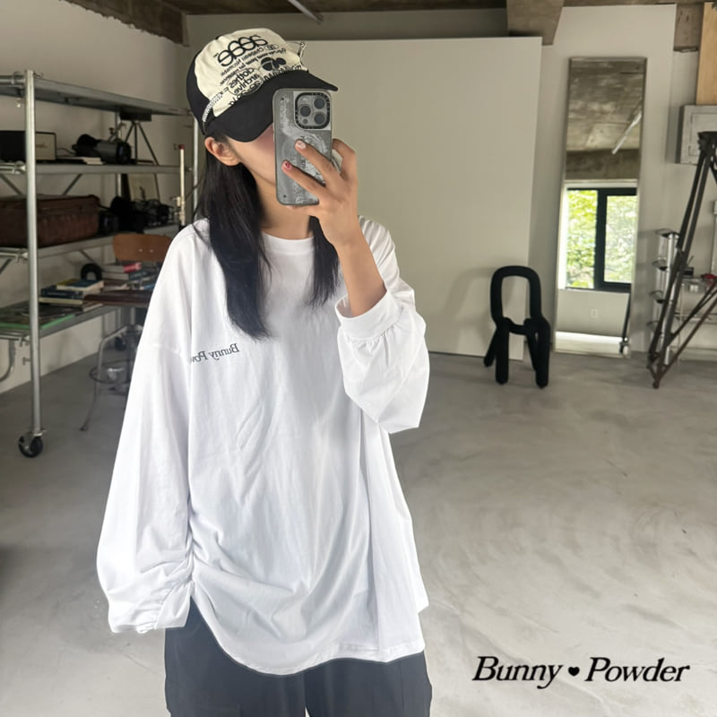 Bunny Powder - Korean Women Fashion - #momslook - Bunny Tee Adult - 7