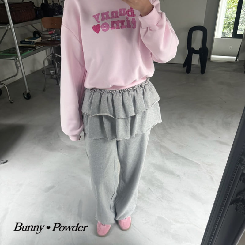 Bunny Powder - Korean Women Fashion - #pursuepretty - Time Sweatshirt Adult - 5