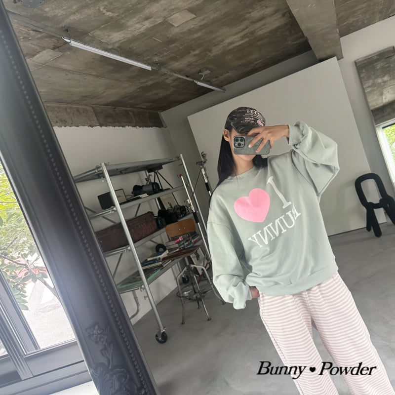 Bunny Powder - Korean Women Fashion - #vintagekidsstyle - Autumn Sweatshirt Adult - 4